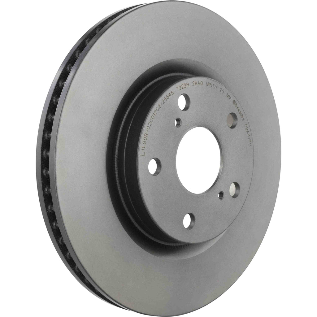 Brembo Premium UV Coated Brake Rotor (296 mm) - Brembo 09.A417.11