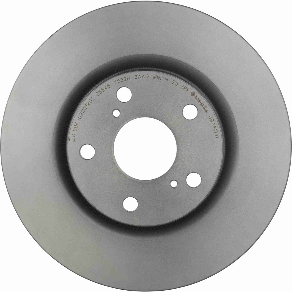 Brembo Premium UV Coated Brake Rotor (296 mm) - Brembo 09.A417.11