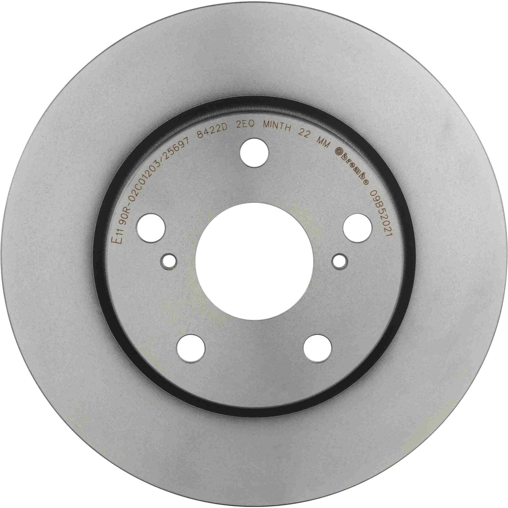 Brembo Premium UV Coated Brake Rotor (275 mm) - Brembo 09.B520.21