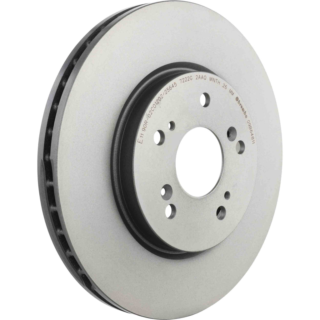 Brembo Premium UV Coated Brake Rotor (296 mm) - Brembo 09.B648.11