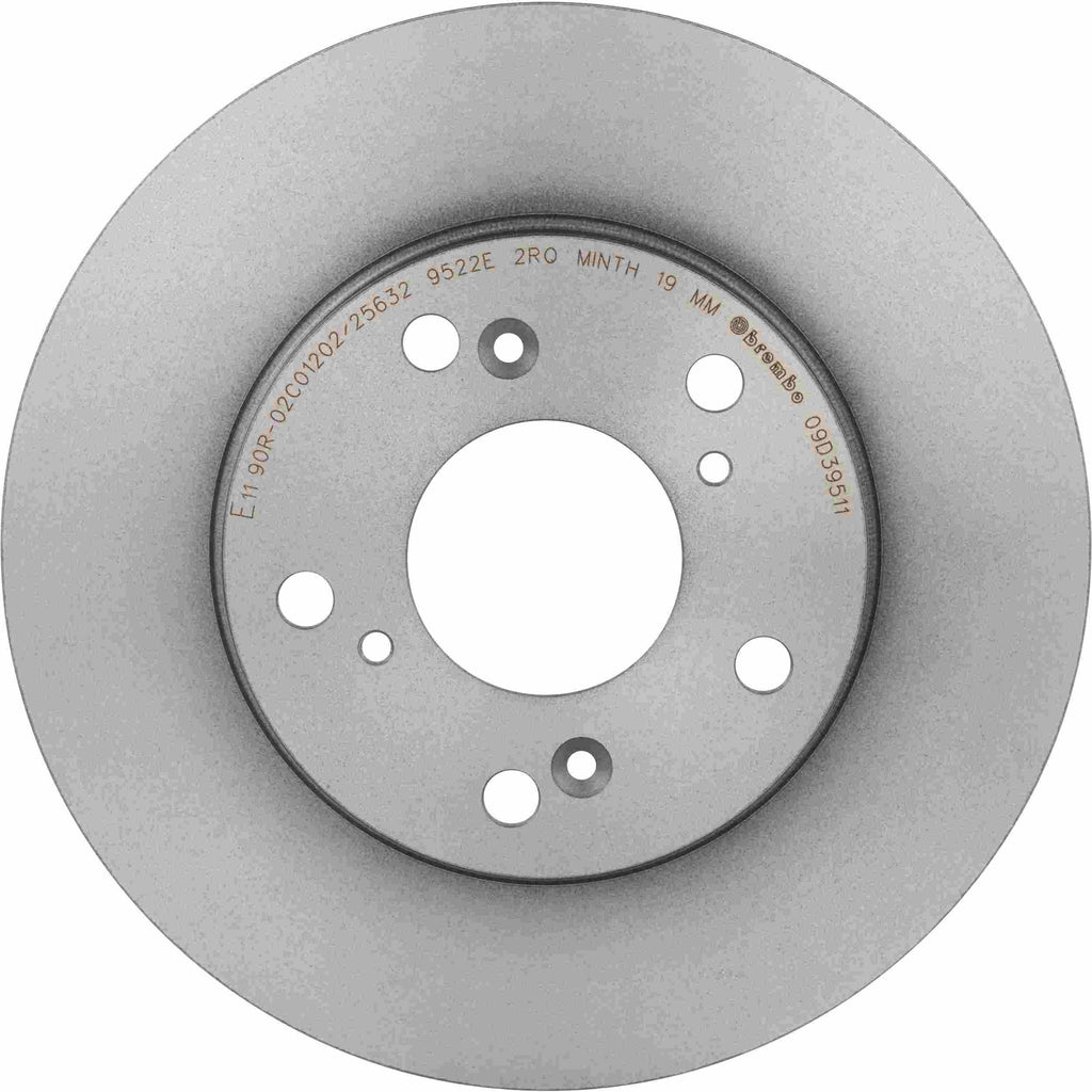 Brembo Premium UV Coated Brake Rotor (262 mm) - Brembo 09.D395.11