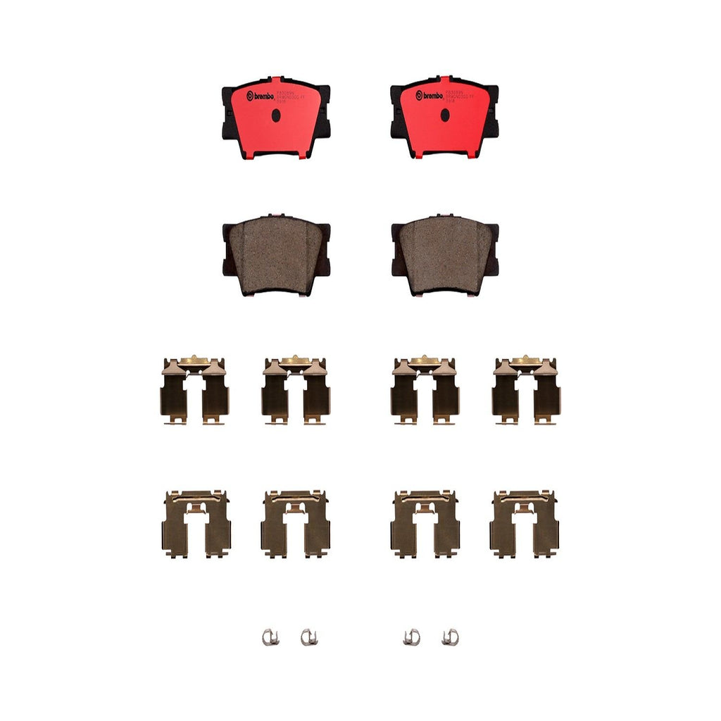 Brake Pad Set, Rear - Brembo P83089N