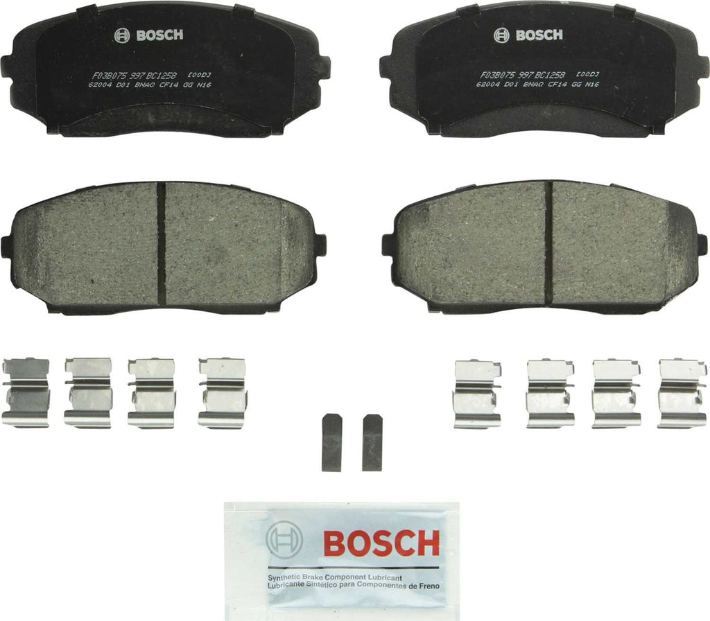 Bosch QuietCast Brake Pads - Bosch BC1258