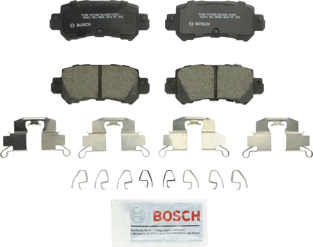 Bosch QuietCast Brake Pads - Bosch BC1624