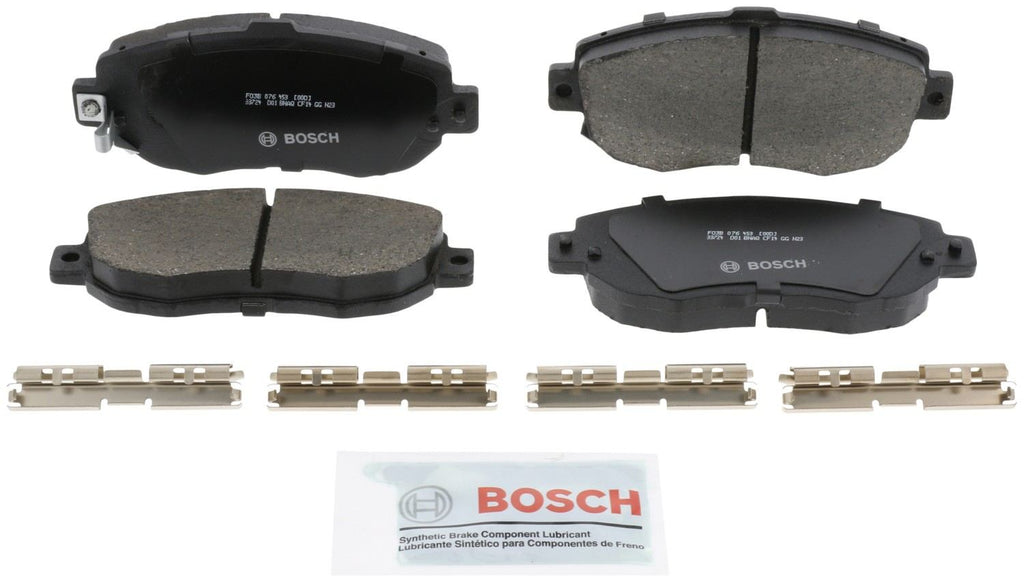 Brake Pad Set, Front - Bosch QuietCast BC 619