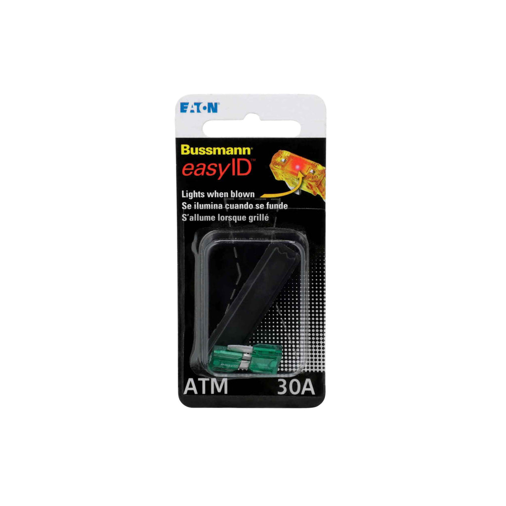 Atm-30 Amp Easyid Fuse-2 Per Card - Bussman Fuses BP-ATM-30ID