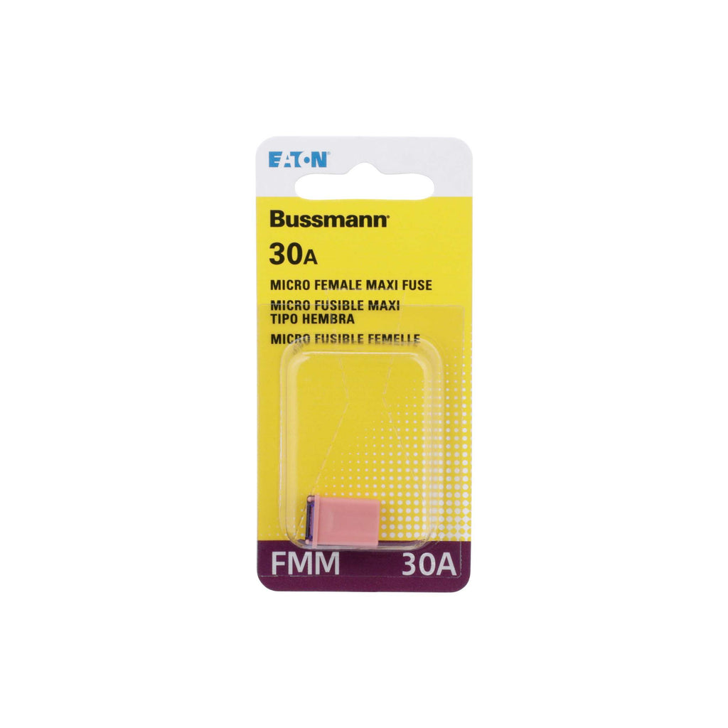 Micro Female Maxi Fuse ? 30 Amp ? 1 Per - Bussman Fuses BP-FMM-30-RP