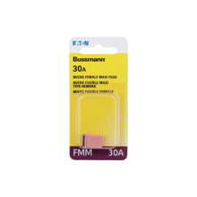 Load image into Gallery viewer, Micro Female Maxi Fuse ? 30 Amp ? 1 Per - Bussman Fuses BP-FMM-30-RP