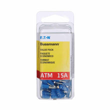 Load image into Gallery viewer, Atm 15 Amp Fuse-25 Per Clam - Bussman Fuses VP-ATM-15-RP