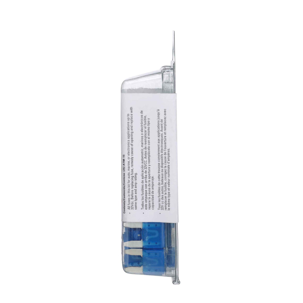 Atm 15 Amp Fuse-25 Per Clam - Bussman Fuses VP-ATM-15-RP