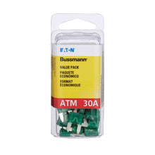 Load image into Gallery viewer, Atm 30 Amp Fuse-25 Per Clam - Bussman Fuses VP-ATM-30-RP