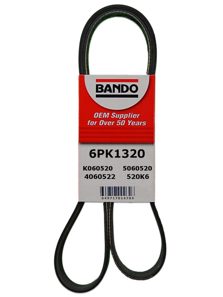 Serpentine Belt - Bando 6PK1320