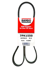 Load image into Gallery viewer, Serpentine Belt - Bando 7PK1550