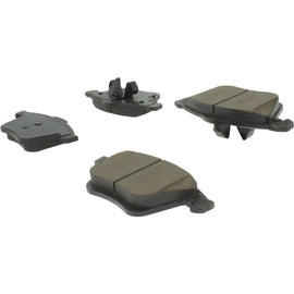 C-Tek Semi-Metallic Brake Pads with Shims - Centric Parts 102.11860