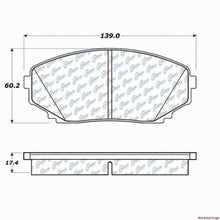 Load image into Gallery viewer, C-Tek Ceramic Brake Pads with Shims - Centric Parts 103.12580