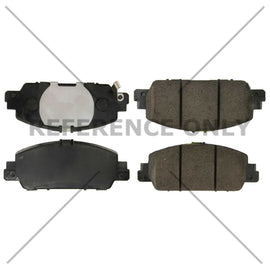 C-Tek Ceramic Brake Pads with Shims - Centric Parts 103.16540