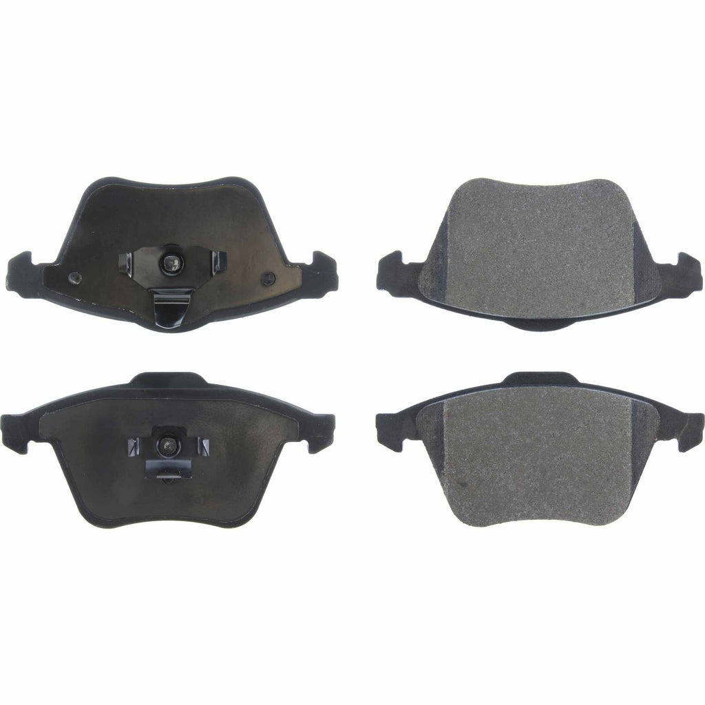 Posi-Quiet Semi-Metallic Brake Pads with Hardware - Centric Parts 104.09152