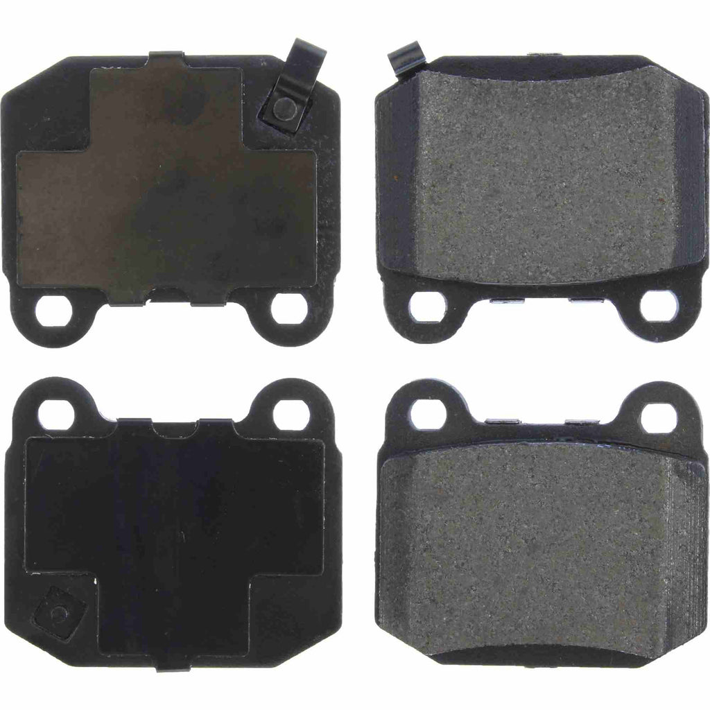 Posi-Quiet Semi-Metallic Brake Pads with Hardware - Centric Parts 104.09610