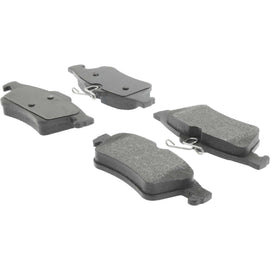 Posi-Quiet Semi-Metallic Brake Pads with Hardware - Centric Parts 104.10950