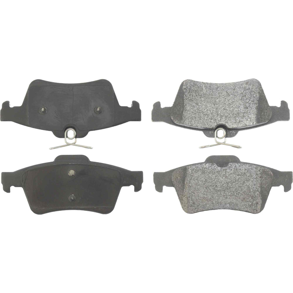 Posi-Quiet Semi-Metallic Brake Pads with Hardware - Centric Parts 104.10950