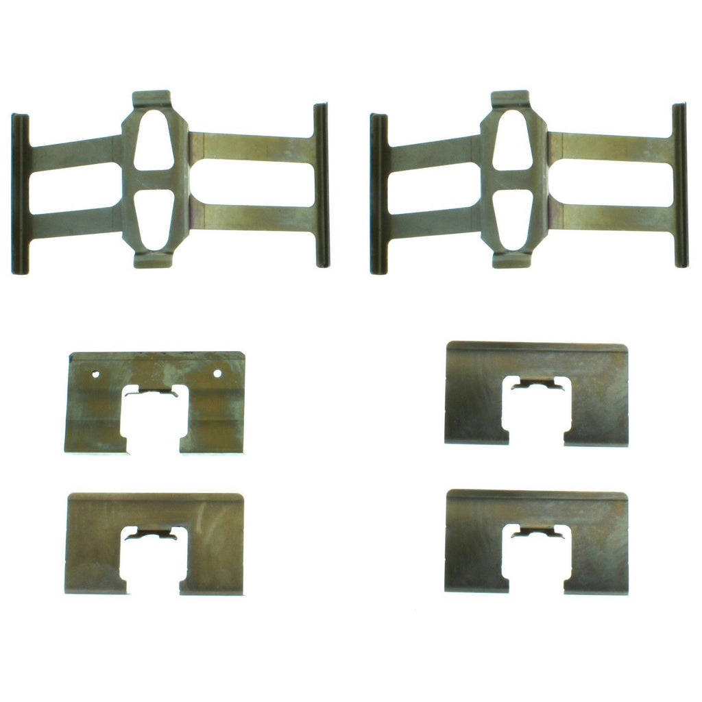 Posi-Quiet Ceramic Brake Pads with Shims and Hardware - Centric Parts 105.05370