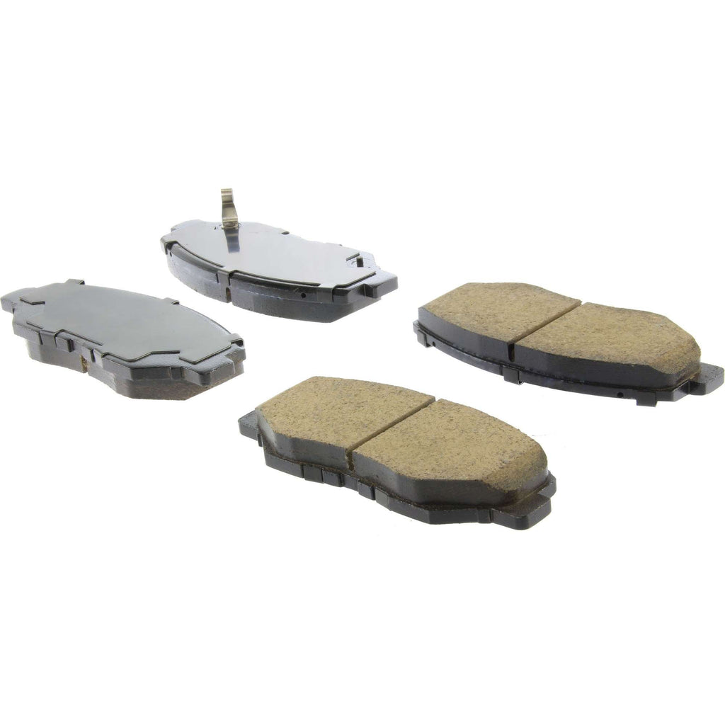 Posi-Quiet Ceramic Brake Pads with Shims and Hardware - Centric Parts 105.09143