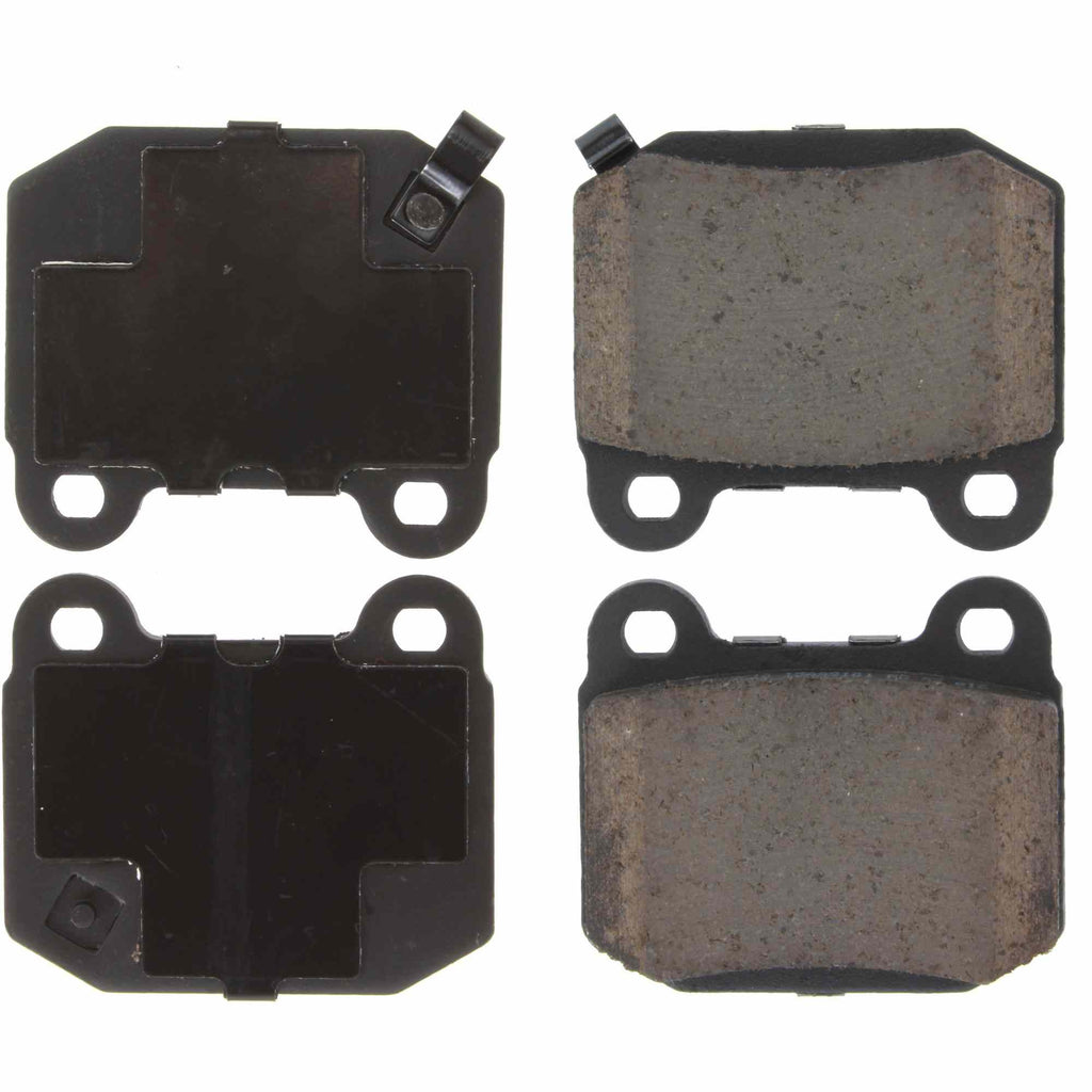 Posi-Quiet Ceramic Brake Pads with Shims and Hardware - Centric Parts 105.09610