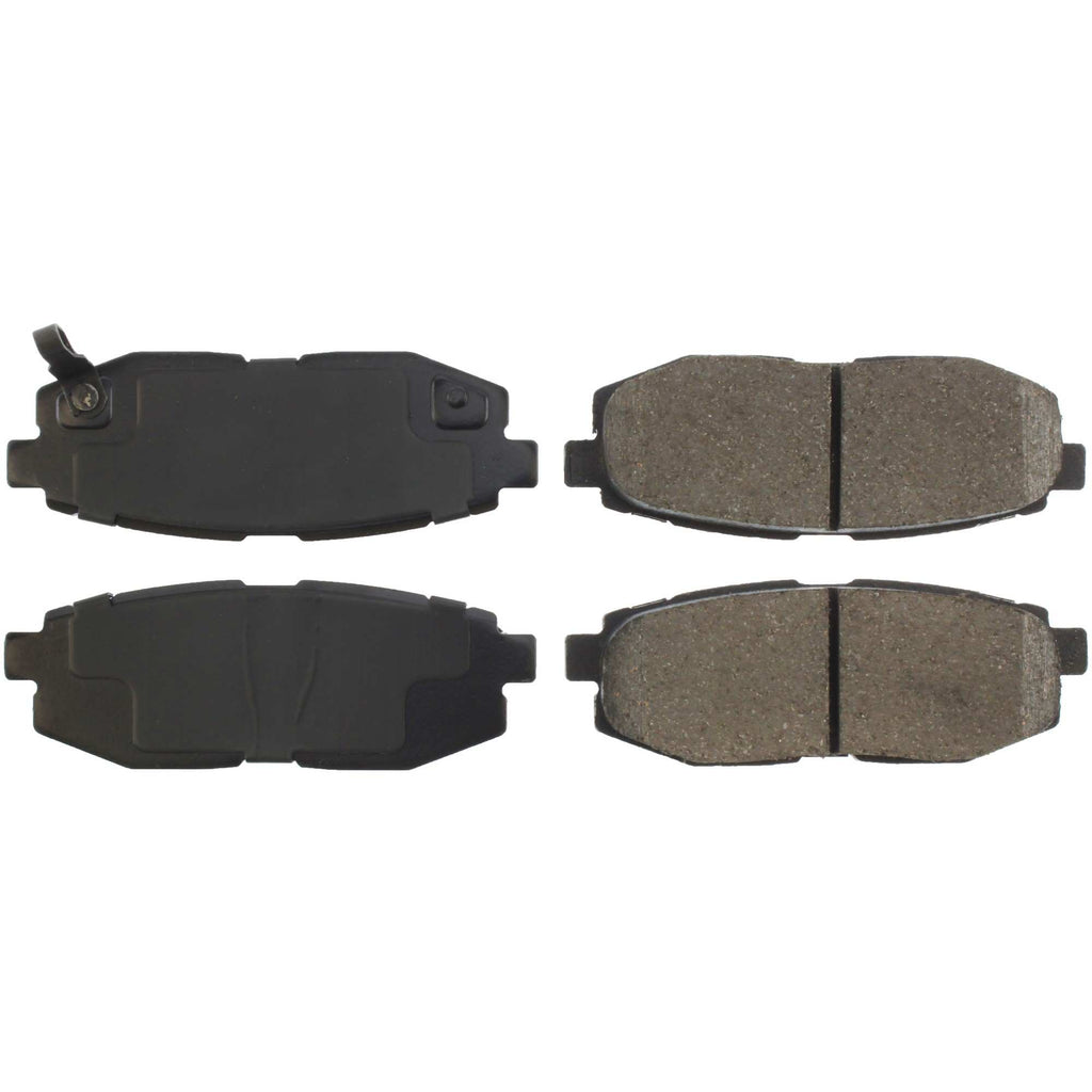 Posi-Quiet Ceramic Brake Pads with Shims and Hardware - Centric Parts 105.11240