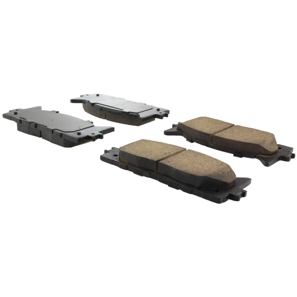 Posi-Quiet Ceramic Brake Pads with Shims and Hardware - Centric Parts 105.12930
