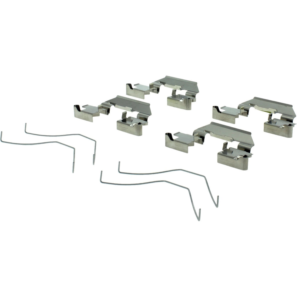 Posi-Quiet Ceramic Brake Pads with Shims and Hardware - Centric Parts 105.15211