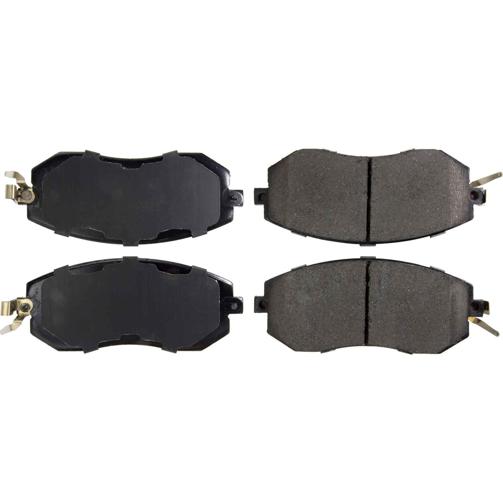 Posi-Quiet Ceramic Brake Pads with Shims and Hardware - Centric Parts 105.15390