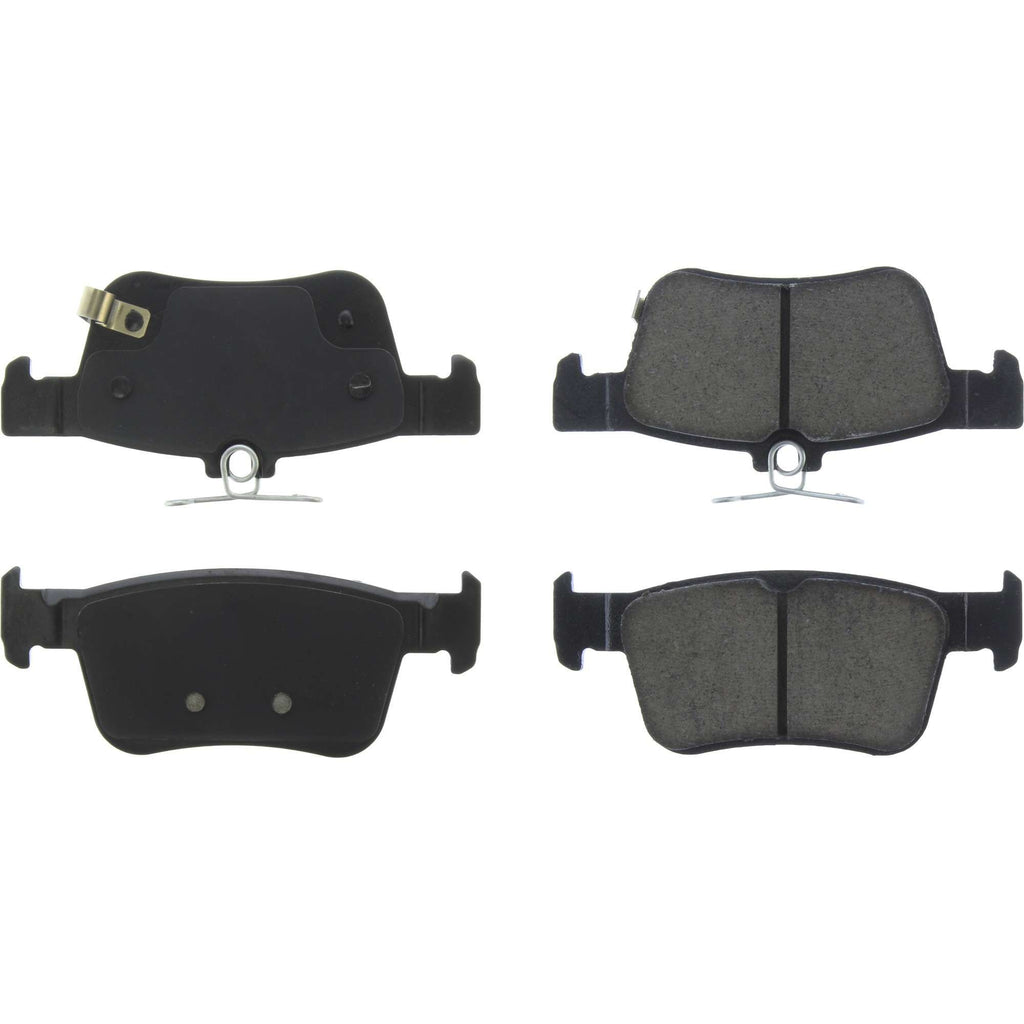 Posi-Quiet Ceramic Brake Pads with Shims and Hardware - Centric Parts 105.18780