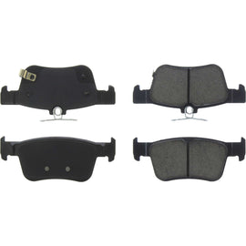 Posi-Quiet Ceramic Brake Pads with Shims and Hardware - Centric Parts 105.18780