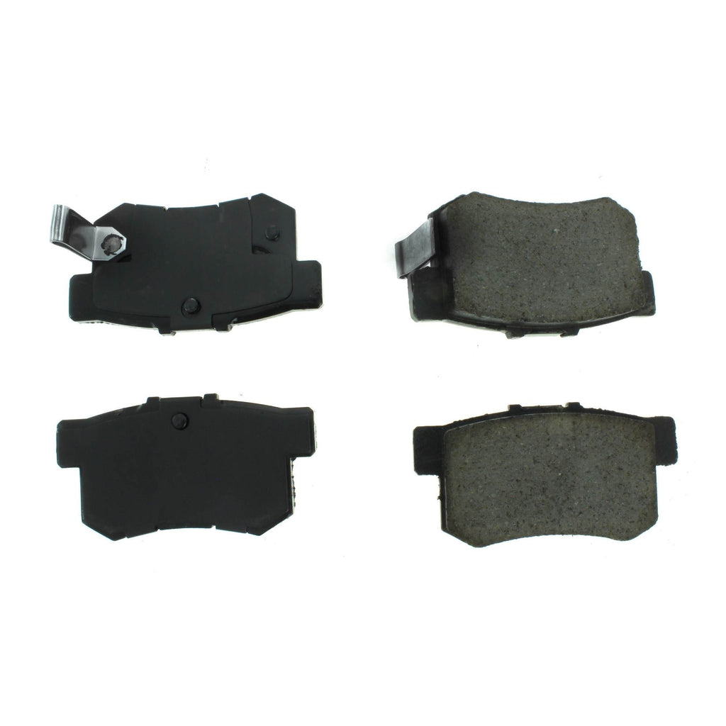 Posi-Quiet Extended Wear Semi-Metallic Brake Pads with Shims and Hardware - Centric Parts 106.05370