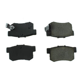 Posi-Quiet Extended Wear Semi-Metallic Brake Pads with Shims and Hardware - Centric Parts 106.05370