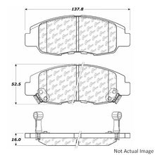 Load image into Gallery viewer, Posi-Quiet Extended Wear Semi-Metallic Brake Pads with Shims and Hardware - Centric Parts 106.07640