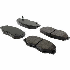 Posi-Quiet Extended Wear Semi-Metallic Brake Pads with Shims and Hardware - Centric Parts 106.09140