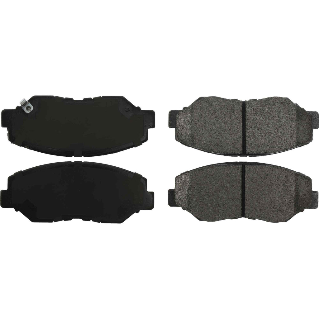 Posi-Quiet Extended Wear Semi-Metallic Brake Pads with Shims and Hardware - Centric Parts 106.09140
