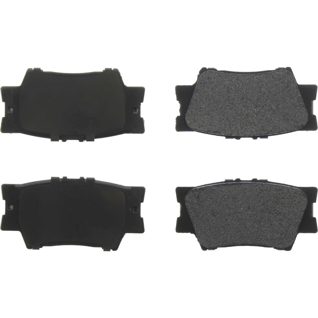 Posi-Quiet Extended Wear Semi-Metallic Brake Pads with Shims and Hardware - Centric Parts 106.12120