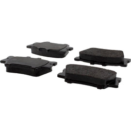 Posi-Quiet Extended Wear Semi-Metallic Brake Pads with Shims and Hardware - Centric Parts 106.12121