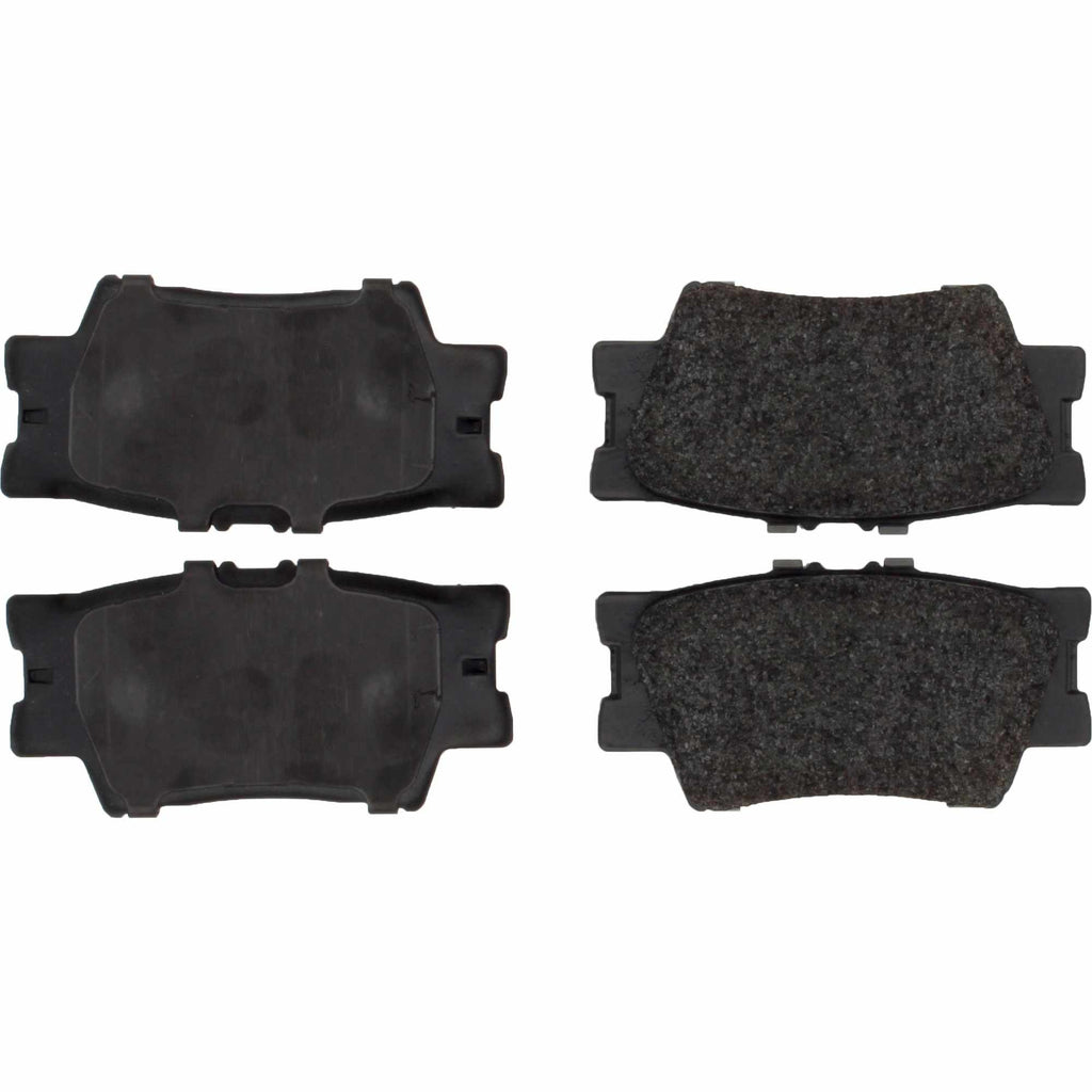 Posi-Quiet Extended Wear Semi-Metallic Brake Pads with Shims and Hardware - Centric Parts 106.12121