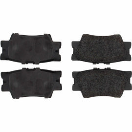 Posi-Quiet Extended Wear Semi-Metallic Brake Pads with Shims and Hardware - Centric Parts 106.12121