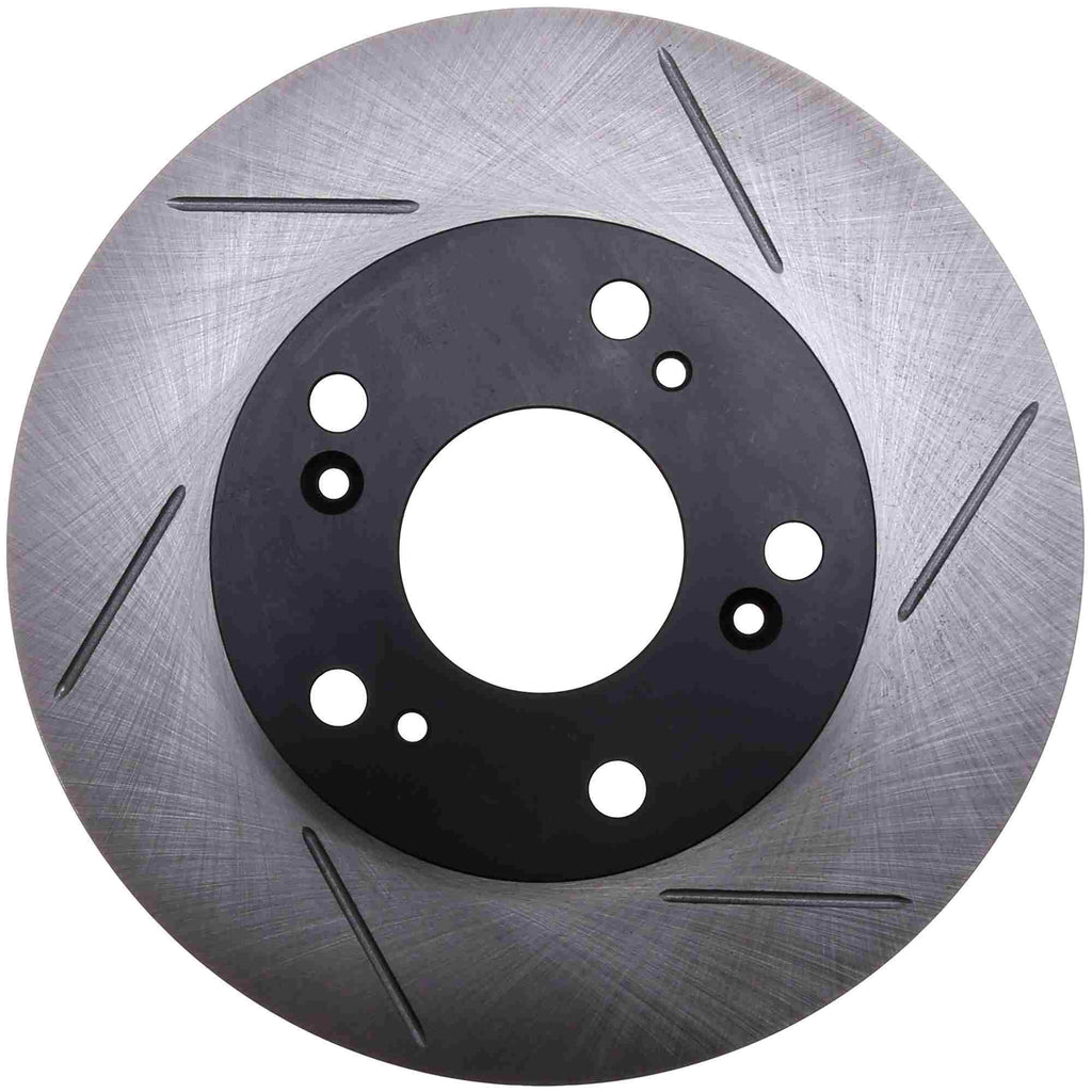 StopTech Sport Slotted Brake Rotor; Front Left (262 mm) - Centric Parts 126.40056SL