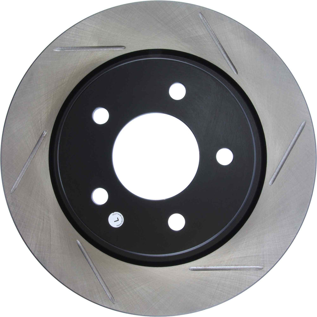 StopTech Sport Slotted Brake Rotor; Rear Left (280 mm) - Centric Parts 126.45067SL