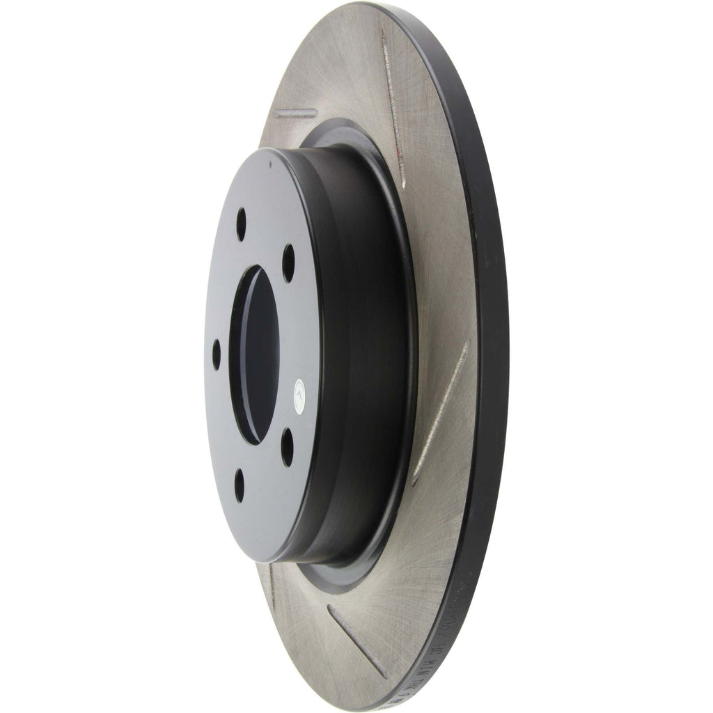 StopTech Sport Slotted Brake Rotor; Rear Left (280 mm) - Centric Parts 126.45067SL