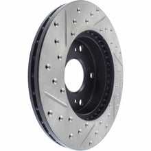 Load image into Gallery viewer, StopTech Sport Drilled &amp; Slotted Brake Rotor; Front Left (262 mm) - Centric Parts 127.40056L