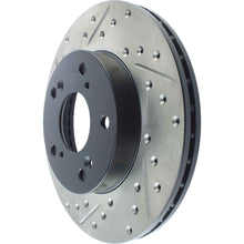Load image into Gallery viewer, StopTech Sport Drilled &amp; Slotted Brake Rotor; Front Right (262 mm) - Centric Parts 127.40056R
