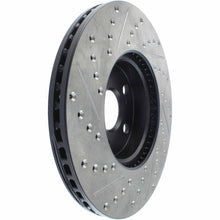 Load image into Gallery viewer, StopTech Sport Cryo Drilled &amp; Slotted Brake Rotor; Front Left (275 mm) - Centric Parts 127.44160CL
