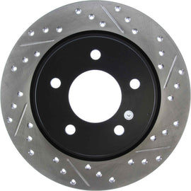 StopTech Sport Drilled & Slotted Brake Rotor; Rear Left (280 mm) - Centric Parts 127.45067L
