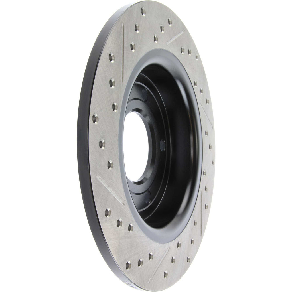 StopTech Sport Drilled & Slotted Brake Rotor; Rear Left (280 mm) - Centric Parts 127.45067L